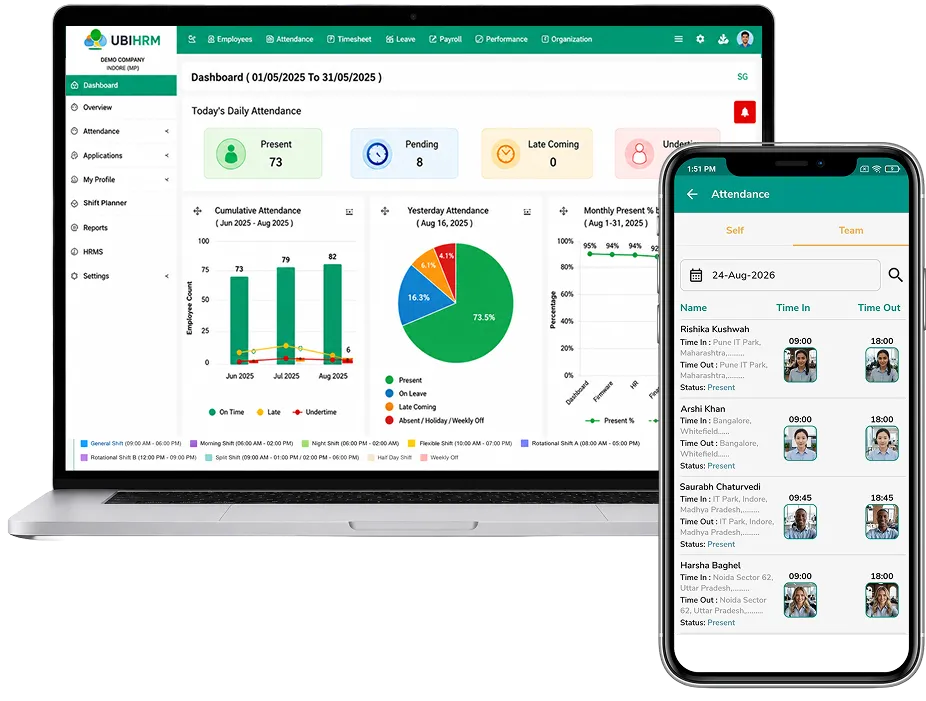 SAP and Ubitech attendance integration